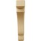 Ekena Millwork 1 3/4"W x 7 1/4"D x 9 1/2"H Bedford Wood Bracket, Alder BKTW02X07X10BEAL - alternate 3